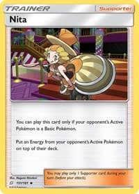 Nita - SM - Team Up - Pokemon card