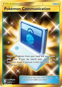 Pokemon Communication (Secret) - SM - Team Up - Pokemon card