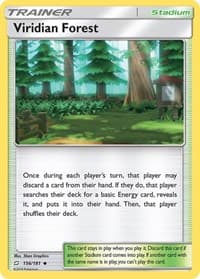 Viridian Forest - SM - Team Up - Pokemon card
