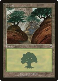 Forest (349) - Invasion - Magic: The Gathering card