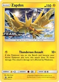 Zapdos - SM159 (Prerelease) [Staff] - SM Promos - Pokemon card
