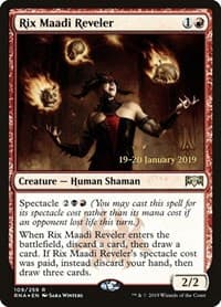 Rix Maadi Reveler - Prerelease Cards - Magic: The Gathering card