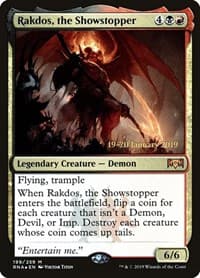 Rakdos, the Showstopper - Prerelease Cards - Magic: The Gathering card