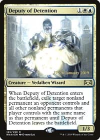 Deputy of Detention - Prerelease Cards - Magic: The Gathering card