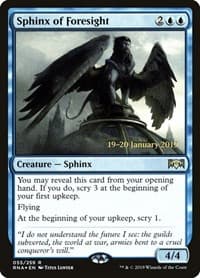 Sphinx of Foresight - Prerelease Cards - Magic: The Gathering card