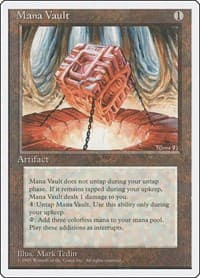 Mana Vault - Fourth Edition - Magic: The Gathering card
