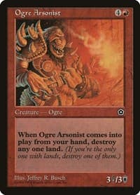 Ogre Arsonist - Portal Second Age - Magic: The Gathering card