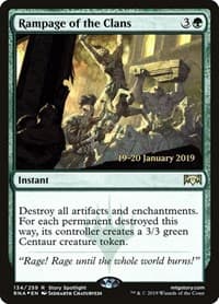 Rampage of the Clans - Prerelease Cards - Magic: The Gathering card