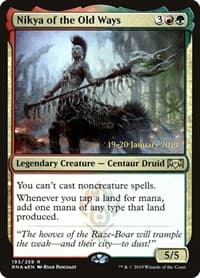 Nikya of the Old Ways - Prerelease Cards - Magic: The Gathering card
