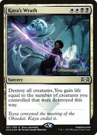 Kaya's Wrath - Prerelease Cards - Magic: The Gathering card