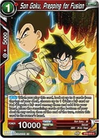 Son Goku, Prepping for Fusion - Destroyer Kings - Dragon Ball Super: Masters card