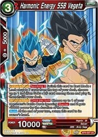Harmonic Energy SSB Vegeta - Destroyer Kings - Dragon Ball Super: Masters card