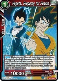 Vegeta, Prepping for Fusion - Destroyer Kings - Dragon Ball Super: Masters card