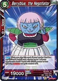 Berryblue, the Negotiator - Destroyer Kings - Dragon Ball Super: Masters card