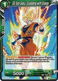 SS Son Goku, Exploding with Energy - Destroyer Kings - Dragon Ball Super: Masters card