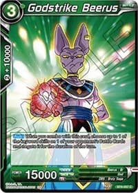 Godstrike Beerus - Destroyer Kings - Dragon Ball Super: Masters card