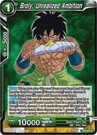 Broly, Unrealized Ambition - Destroyer Kings - Dragon Ball Super: Masters card