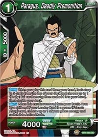 Paragus, Deadly Premonition - Destroyer Kings - Dragon Ball Super: Masters card
