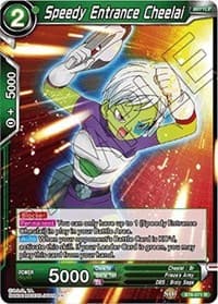 Speedy Entrance Cheelai - Destroyer Kings - Dragon Ball Super: Masters card