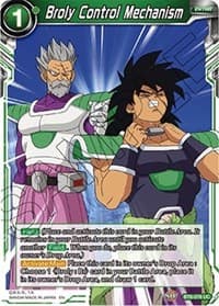 Broly Control Mechanism - Destroyer Kings - Dragon Ball Super: Masters card