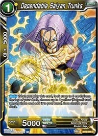 Dependable Saiyan Trunks - Destroyer Kings - Dragon Ball Super: Masters card