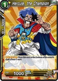 Hercule, the Champion - Destroyer Kings - Dragon Ball Super: Masters card