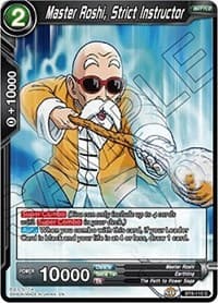 Master Roshi, Strict Instructor - Destroyer Kings - Dragon Ball Super: Masters card