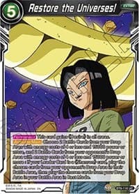 Restore the Universes! - Destroyer Kings - Dragon Ball Super: Masters card