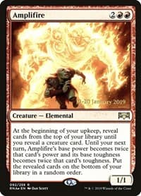 Amplifire - Prerelease Cards - Magic: The Gathering card