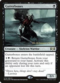 Gutterbones - Prerelease Cards - Magic: The Gathering card