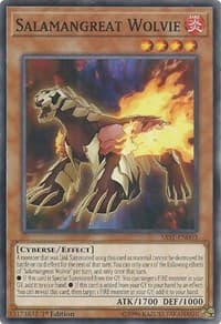 Salamangreat Wolvie - Savage Strike - YuGiOh card