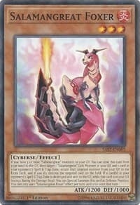 Salamangreat Foxer - Savage Strike - YuGiOh card