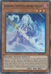 Shiranui Spectralsword Shade - Savage Strike - YuGiOh card