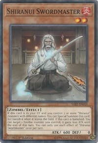 Shiranui Swordmaster - Savage Strike - YuGiOh card