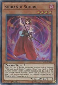Shiranui Squire - Savage Strike - YuGiOh card