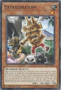 Extraceratops - Savage Strike - YuGiOh card
