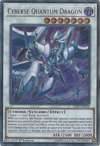 Cyberse Quantum Dragon - Savage Strike - YuGiOh card