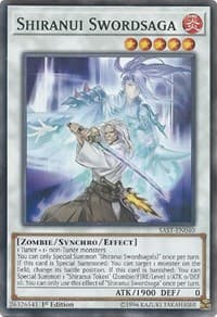 Shiranui Swordsaga - Savage Strike - YuGiOh card
