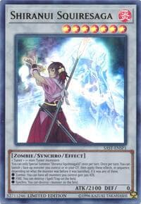 Shiranui Squiresaga (SAST-ENSP1) - Savage Strike - YuGiOh card