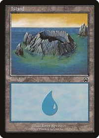 Island (335) - Mercadian Masques - Magic: The Gathering card
