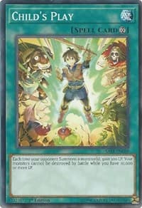 Child's Play - Savage Strike - YuGiOh card