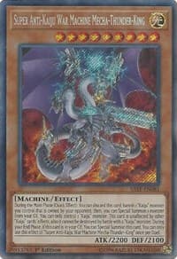 Super Anti-Kaiju War Machine Mecha-Thunder-King - Savage Strike - YuGiOh card