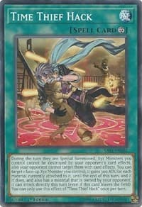 Time Thief Hack - Savage Strike - YuGiOh card
