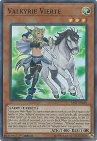Valkyrie Vierte - Savage Strike - YuGiOh card