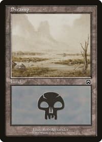 Swamp (340) - Mercadian Masques - Magic: The Gathering card