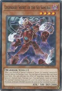 Legendary Secret of the Six Samurai - Savage Strike - YuGiOh card