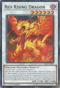 Red Rising Dragon - Savage Strike - YuGiOh card