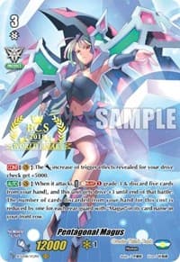 Pentagonal Magus (2018 World Finals) - Bushiroad Event Cards - Cardfight Vanguard card