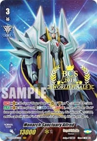 Monarch Sanctuary Alfred (2018 World Finals) - Bushiroad Event Cards - Cardfight Vanguard card