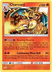 Charizard - 14/181 (SM Team Up) - Deck Exclusives - Pokemon card